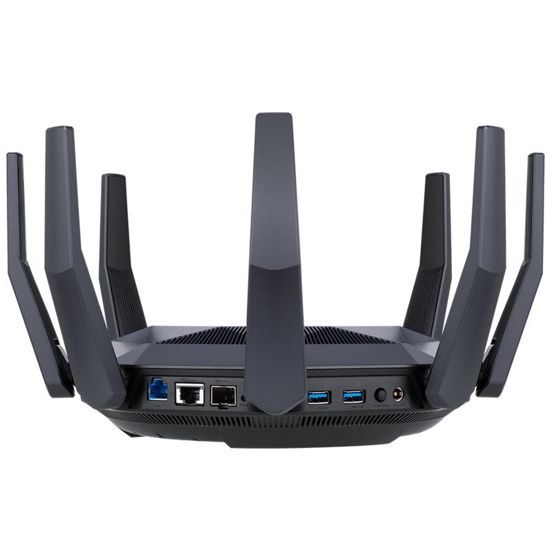 Router Wireless Asus RT-AX89X, AX6000, Wi-Fi 6, Dual-Band, Gigabit