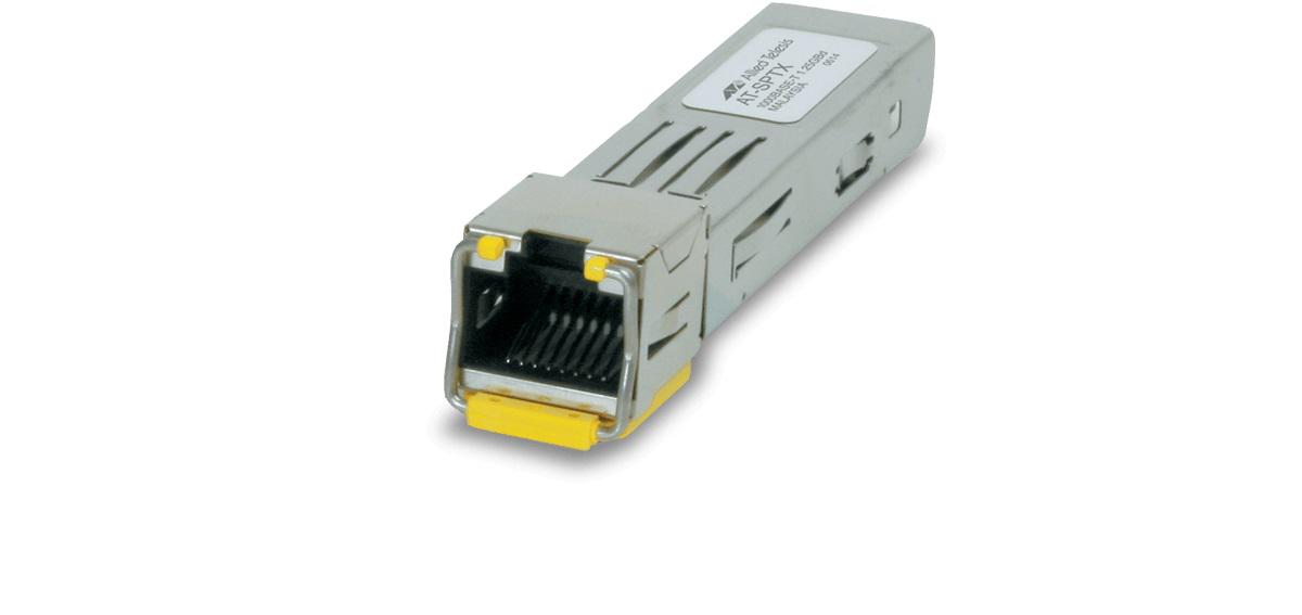 Modul Allied Telesis transceiver SFP 1 port RJ45 100m, hot-swap