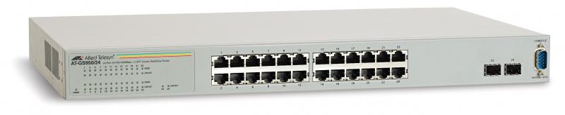 Switch ALLIED TELESIS GS950, 24 port, 10/100/1000 Mbps