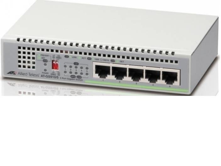 Switch ALLIED TELESIS 910, 5 port, 10/100/1000 Mbps