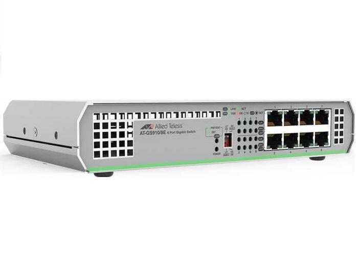 Switch ALLIED TELESIS GS910, 8 port, 10/100/1000 Mbps