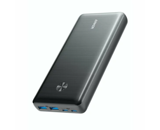 Baterie externa Anker 25600mAh, 87W , 2 x USB; 2 x USB Type-C, negru