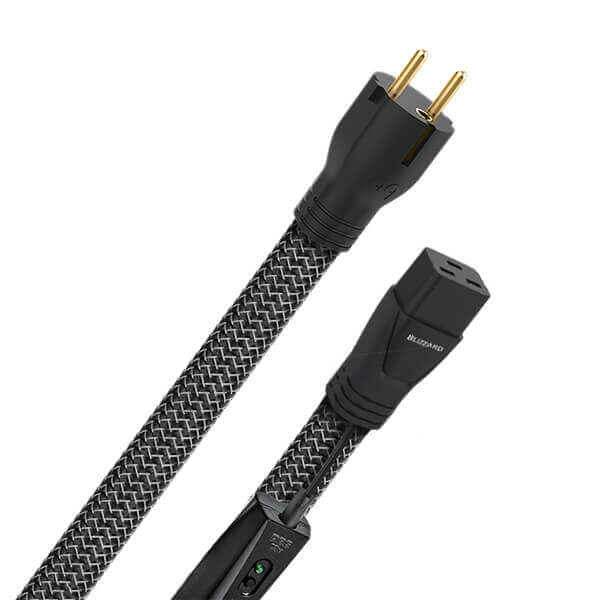 Cablu alimentare Audioquest BLIZZARD C19, DBS Black, 2m