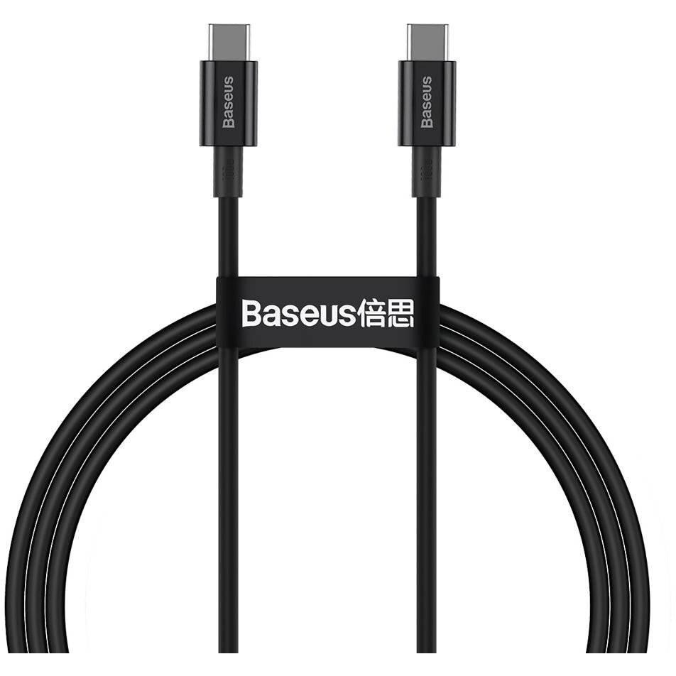 Cablu alimentare si date Baseus Superior, Fast Charging Data Cable pt. smartphone, USB la Lightning Iphone 2.4A, 1m, negru