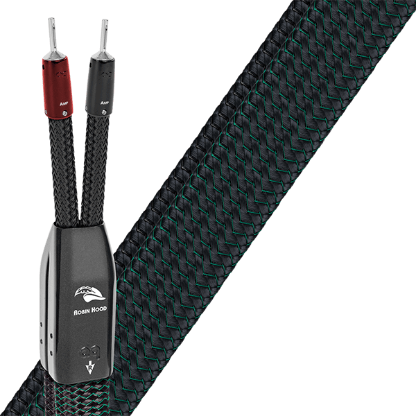 Cablu de boxe High-End Audioquest Robin Hood ZERO BiWire Combo (DBS Carbon) 3m