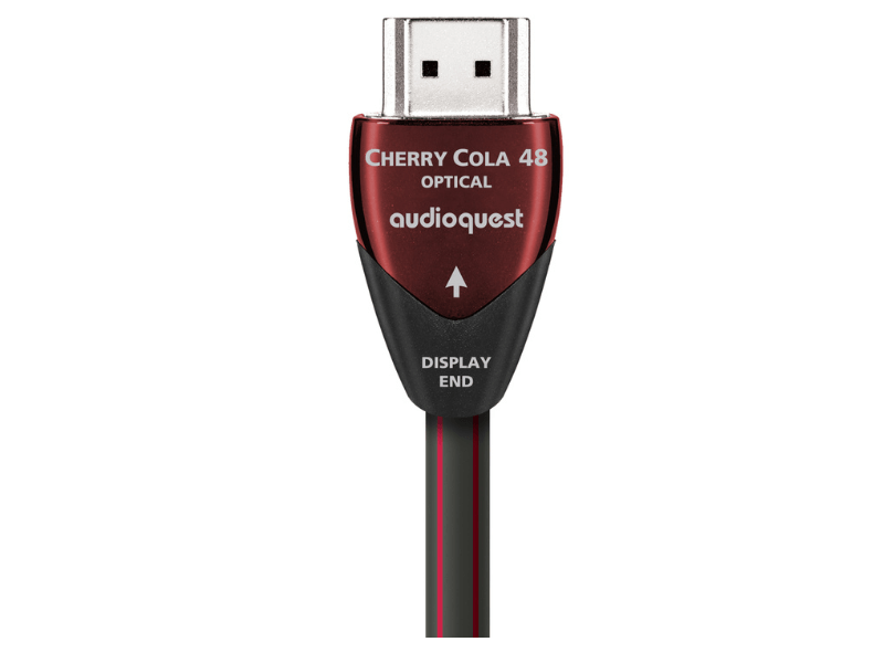 Cablu HDMI 48gbs, 8K-10K AudioQuest Cherry Cola 48 Hybrid Active Optical Cable (HAOC) 10m