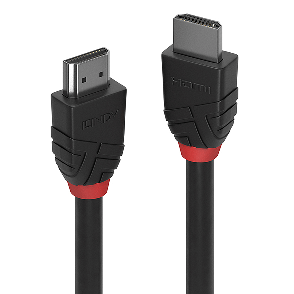 Cablu HDMI high speed, 1 m, Lindy, Black Line