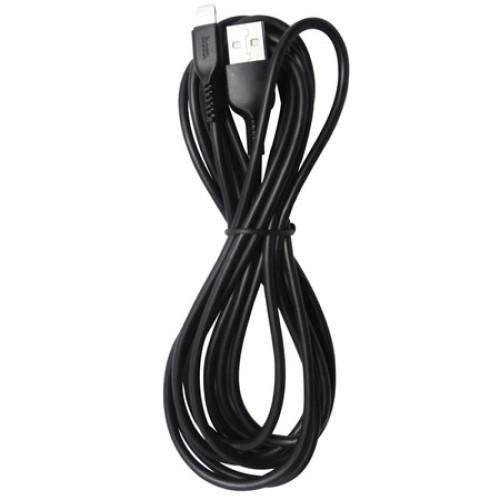 Cablu Date si Incarcare USB la Lightning HOCO Flash X20, 1 m, Negru