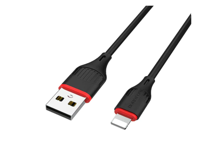 Cablu Date si Incarcare USB la MicroUSB Borofone Enjoy BX17, 1 m, Negru