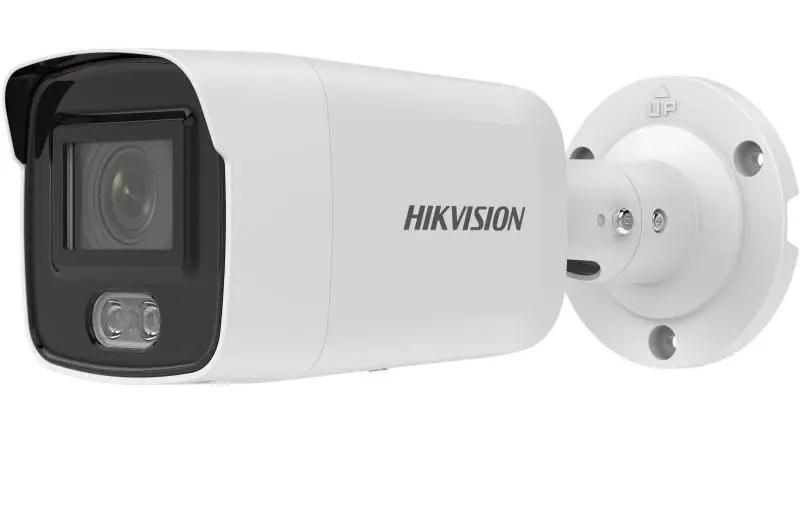 Camera supraveghere Hikvision IP DS-2CD2027G2-L 2.8mm C 2 MP ColorVu 1/2.8" Progressive Scan CMOS,WDR 120 dB,IR 40M, SNR ≥ 52 dB, Motion detection (human and vehicle targets classification), video tampering alarm,exception, Built-in memory card slot, support microSD/microSDHC/microSDXC card, up to