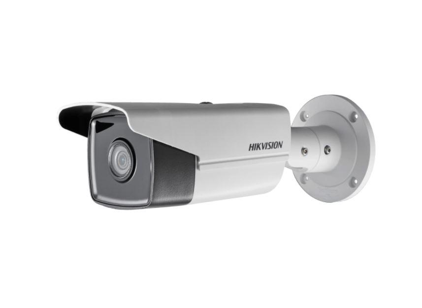 Camera supraveghere Hikvision IP bullet DS-2CD2T65FWD-I5(6mm); 6MP; Powered by Darkfighter; 1/2.4" Progressive Scan CMOS; rezolutie: 3072 × 2048 @20fps; iluminare: Color: 0.009 Lux @ (F1.2, AGC ON), 0.016 Lux @ (F1.6, AGC ON); lentila: 6mm,horizontal FOV: 99°, vertical FOV: 61°, diagonal FOV: 128°