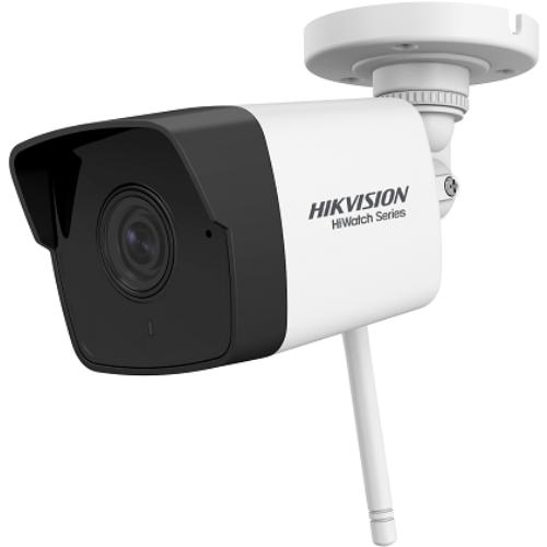 Camera supraveghere WIFI bullet Hikvision Hiwatch HWI-B120H-D/W(D); 2MP; 1/2.8 progressive scan CMOS; rezolutie: 1920 x 1080@30fps; iluminare: Color: 0.01 Lux @ (F1.2, AGC ON), 0.028 Lux @ (F2.0, AGC ON); lentila: 2.8mm, unghi vizualizare:  horizontal FOV: 114.5°, vertical FOV: 62°, diagonal FOV