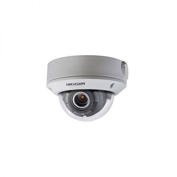 Camera supraveghere Hikvision Dome DS-2CE5AD0T-VPIT3F    2.7-13.5MM, 2 MP Vandal Manual Varifocal 2.7 mm to 13.5 mm, Ir 40M, 2MP rezolutie 1920 × 1080 , IP67, IK10, temperatura de functionare : -40°C to 60°C, dimensiuni : Ø 143 mm × 106.7 mm, greutate : 0.630 Kg.