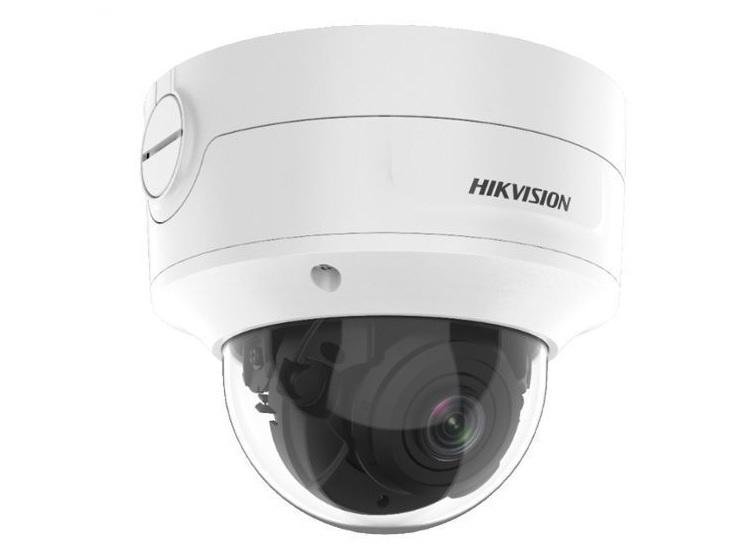 Camera supraveghere Hikvision IP dome DS-2CD2786G2-IZS; 8MP; Acusens; Powered by Darkfighter; 1/2" Progressive Scan CMOS; rezolutie: 3840 × 2160 @ 20fps; iluminare: Color: 0.011 Lux @ (F1.4, AGC ON), 0 Lux with IR; compresie: H.265+, H.265, H.264+, H.264; lentila varifocala: 2.8- 122mm, distanta IR