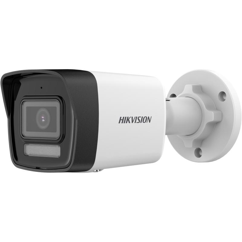 Camera de supraveghere IP Bullet 6MP Hikvision DS-2CD1063G2-LIUF(2.8MM), lentila fixa: 2.8mm, iluminare: Color: 0.0005 Lux @ (F1.6, AGC ON),0 Lux cu IR: 30m, lumina alba: 20m, microfon incorporat, slot card de memorie: microSD/microSDHC/microSDXC card, up to 512 GB, alarma la evenimente: Motion