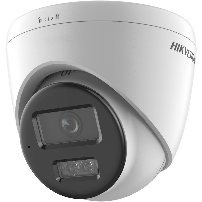 Camera de supraveghere IP Turret 6MP Hikvision DS-2CD1363G2-LIUF(2.8MM), lentila fixa: 2.8mm, iluminare: Color: 0.0005 Lux @ (F1.6, AGC ON),0 Lux cu IR: 30m, lumina alba: 30m, microfon incorporat, slot card de memorie: microSD/microSDHC/microSDXC card, up to 256 GB, alarma la evenimente: Motion