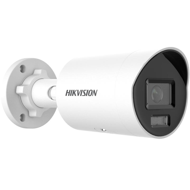 Camera de supraveghere IP Bullet 4MP Hikvision DS-2CD2047G2H-LIU(2.8MM) (EF), lentila fixa: 2.8mm, iluminare: Color: 0.0005 Lux @ (F1.0, AGC ON),0 Lux cu lumina alba: 40m, microfon incorporat, slot card de memorie: microSD/microSDHC/microSDXC card, up to 512 GB, alarma la evenimente: Motion