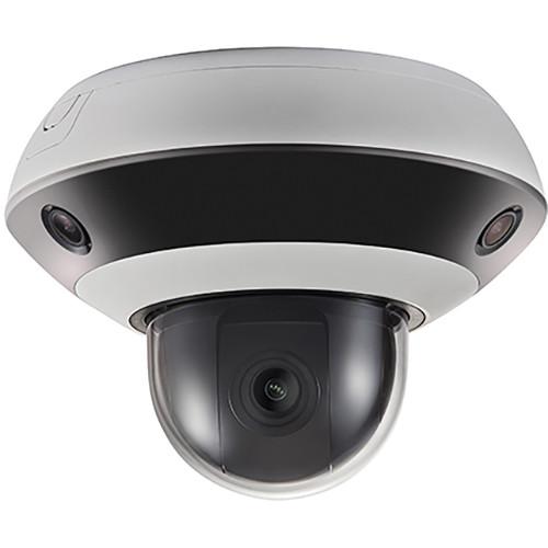 Camera de supraveghere Hikvision IP Panovu mini series IR Network PTZ, DS-2PT3326IZ-DE3(2.8-12mm)(2mm); 2MP; Built-in memory card slot, support Micro SD/SDHC/SDXC, up to 256 GB; Support H.265 video compression; Support PTZ linkage; Up to 10 m IR (radius); Support Hik-Connect; Panoramic camera: 3x