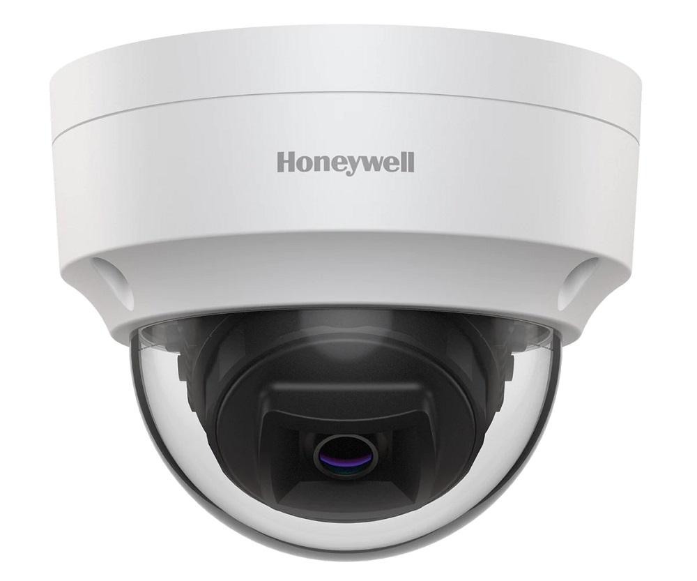 Camera Honeywell IP Dome seria 30, 5MP,HC30W45R3, TDN, WDR 120dB, lentilă fixă 2.8mm, PoE, IP66, IK10, conform cu NDAA secțiunea 889, conform cu PCI-DSS, card SD 256GB, H.265, criptare a stream-ului video TLS1.2 iar împreună cu generația de NVR-uri 30 de la Honeywell asigurând o soluție securizată