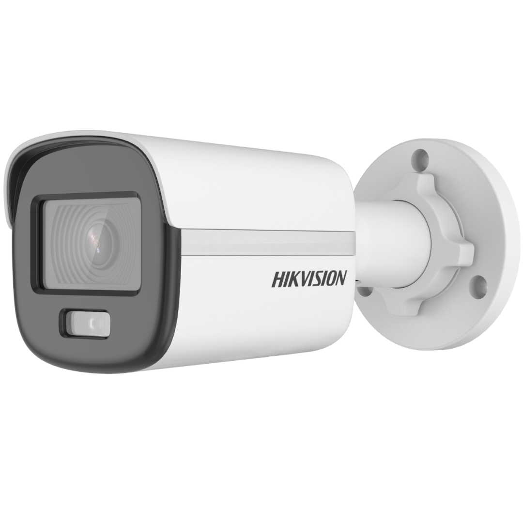 Camera supraveghere IP bullet Hikvision ColorVu DS-2CD1027G0-L-28C (2.8mm),2MP,IR 30m, 1/2.8" Progressive Scan CMOS,rezolutie: 1920 x 1080@ 25fps,iluminare: Color: 0.001 Lux @ (F1.0, AGC ON),compresie: H.265 +/H.265/H.264+/H.264,lentila: 2.8-4mm, distanta IR: 30M, BLC, HLC, 3D DNR, putere: 12 VDC