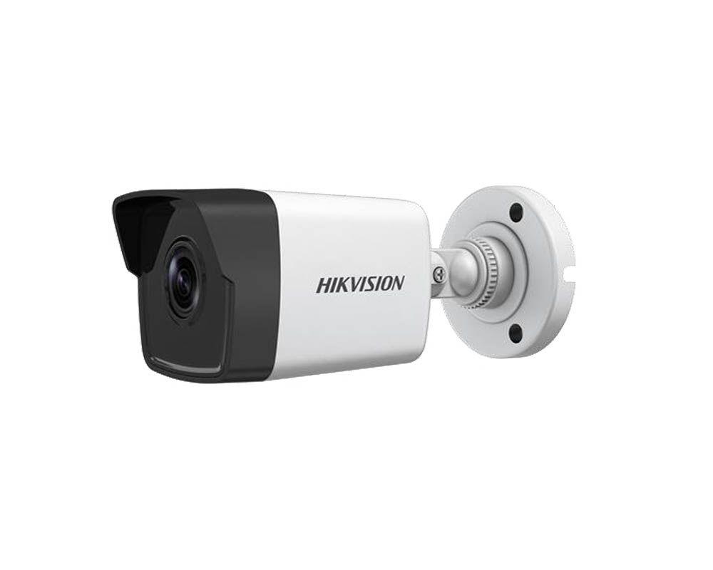 Camera supraveghere Hikvision IP bullet DS-2CD1021-I(2.8)F, 2MP, senzor 1/2.7" Progressive Scan CMOS, rezolutie 1920 × 1080@30fps, iluminare Color: 0.01 Lux @(F2.0, AGC ON), B/W: 0 Lux cu IR, lentila 2.8mm, distanta IR 30m, Digital WDR/BLC/3D DNR, retea 1 RJ45 10 M/100 M self- adaptive, alimentare