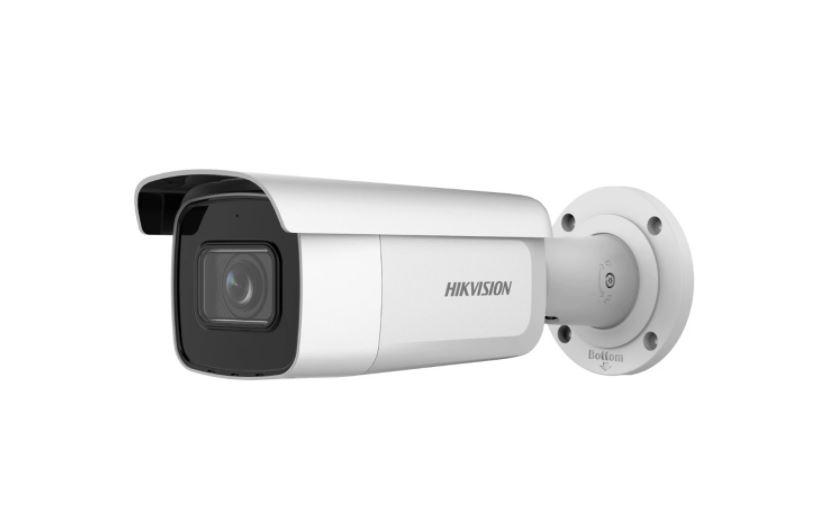 Camera supraveghere Hikvision IP bullet DS-2CD2643G2-IZS(2.8-12mm), 4MP, Acusens deep learning algorithms- filtrarea alarmelor false dupa corpul uman si masini, senzor: 1/3″ Progressive Scan CMOS, rezolutie: 2688 × 1520@30fps, iluminare: Color: 0.005 Lux @ (F1.6, AGC ON), 0 Lux cu IR on, lentila