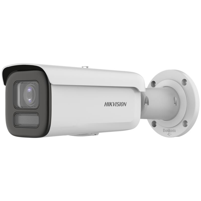 Camera de supraveghere IP Bullet 4MP Hikvision DS-2CD2647G2HT- LIZS(2.8-12MM)(EF), lentila varifocala: 2.8-12mm, iluminare: Color: 0.0008 Lux @ (F1.2, AGC ON),0 Lux cu lumina alba: 60m, IR: 60m, slot card de memorie: microSD/microSDHC/microSDXC card, up to 512 GB, alarma la evenimente: Motion