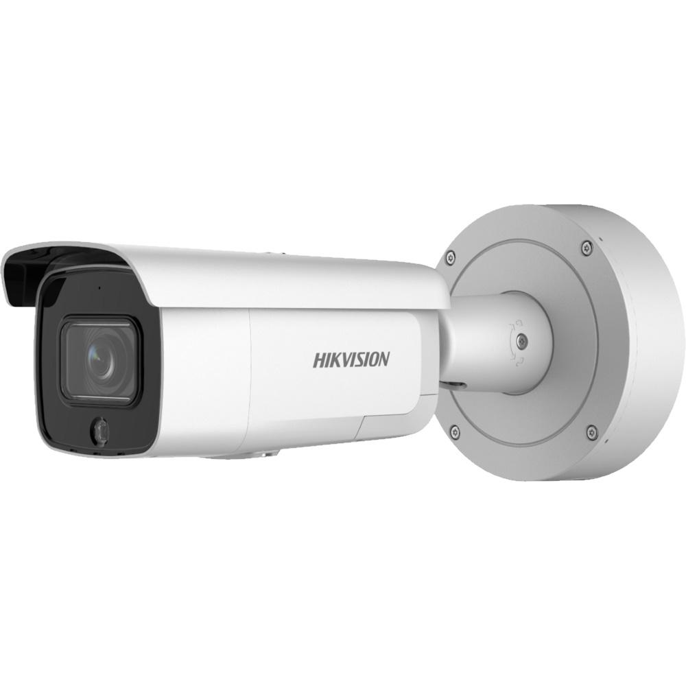 Camera supraveghere Hikvision IP bullet DS-2CD2646G2-IZSU/SL(2.8-12mm)C, 4MP, Acusens - filtrarea alarmelor false dupa corpul uman si masini, alarma vizuala (lumina stroboscopica) si alarma audio pentru avertizarea intrusilor, audio bidirectional, low-light performance powered by DarkFighter