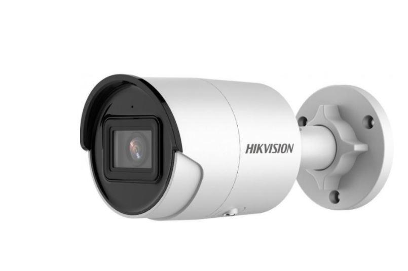 Camera supraveghere Hikvision IP bullet DS-2CD2063G2-I(2.8mm), 6MP, AcuSense - filtrarea alarmelor false dupa corpul uman si masini, senzor 1/2.8" Progressive Scan CMOS, rezolutie 3200 × 1800@20 fps, iluminare Color: 0.005 Lux @ (F1.6, AGC ON), B/W: 0 Lux cu IR, lentila 2.8mm, distanta IR 40m, 120