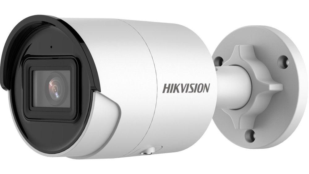 Camera supraveghere Hikvision IP bullet DS-2CD2066G2-IU(2.8mm) C, 6MP, low-light powered by Darkfighter, Acusens - filtrarea alarmelor false dupa corpul uman si masini, microfon audio incorporat, senzor 1/2.4" Progressive Scan CMOS, rezolutie 3200 × 1800@30fps, iluminare Color: 0.003 Lux @ (F1.6