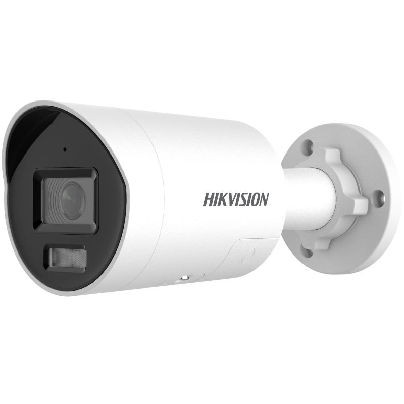 Camera de supraveghere IP Bullet 8MP Hikkvision DS-2CD2087G2H- LIU/SL(2.8MM)(EF), lentila fixa: 2.8mm, iluminare min.: Color: 0.0008 Lux @ (F1.0, AGC ON),0 Lux cu IR: 40m, microfon incorporat, difuzor incorporat, slot card de memorie: microSD/microSDHC/microSDXC card, up to 512 GB, alarma la