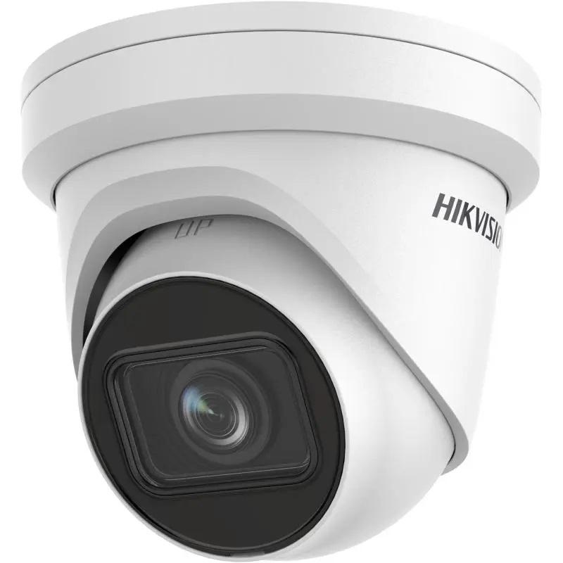 Camera supraveghere Hikvision IP turret DS-2CD2H23G2-IZS(2.8-12mm), 2MP, Acusens - filtrarea alarmelor false dupa corpul uman si masini, senzor: 1/2.8″ Progressive Scan CMOS, rezolutie: 1920 × 1080@30fps, iluminare: Color: 0.005 Lux @ (F1.6, AGC ON), 0 Lux cu IR on, lentila varifocala motorizata