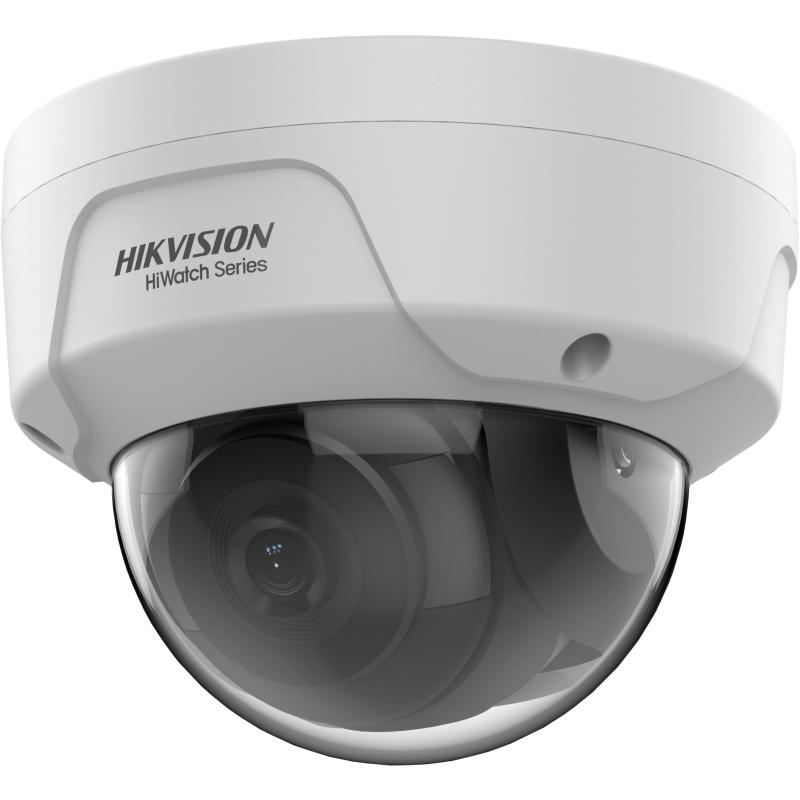 Camera de supraveghere IP Dome 2MP HiWatch Hikvision HWI-D120HA(2.8MM), lentila fixa 2.8mm, iluminare min: Color: 0.01 Lux @(F2.0, AGC ON), B/W: 0 Lux cu IR 30m, alarma la evenimente: Motion detection (support alarm triggering by specified target types (human and vehicle)),video tampering