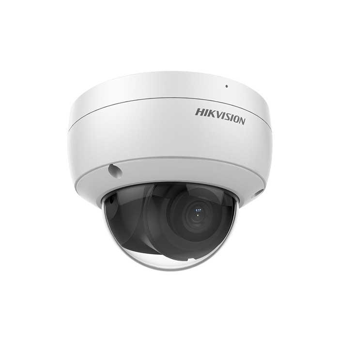 Camera supraveghere Hikvision IP dome DS-2CD2143G2-IU(2.8mm), 4MP, Acusens - filtrarea alarmelor false dupa corpul uman si masini, microfon audio incorporat, senzor: 1/3" Progressive Scan CMOS, rezolutie: 2688 × 1520@ 30 fps, iluminare: Color: 0.005 Lux @ (F1.6, AGC ON), 0 Lux cu IR on, lentila