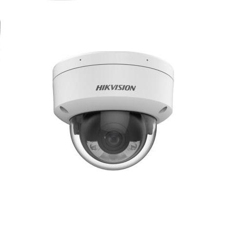 Camera de supraveghere Hikvision IP Dome DS-2CD2143G2-LSU 2.8mm; 4MP; Frame rate: 4MP @30fps, 1/3 Progressive Scan CMOS, Color 0.01 lux, 120dB WDR, H.265 +/MJPEG, EXIR, up to 30m, IP67, IK10, 1-ch alarm input and 1- ch alarm output, 1-ch audio input and 1-ch audio output, Fixed Lens: 2.8mm; DC12V