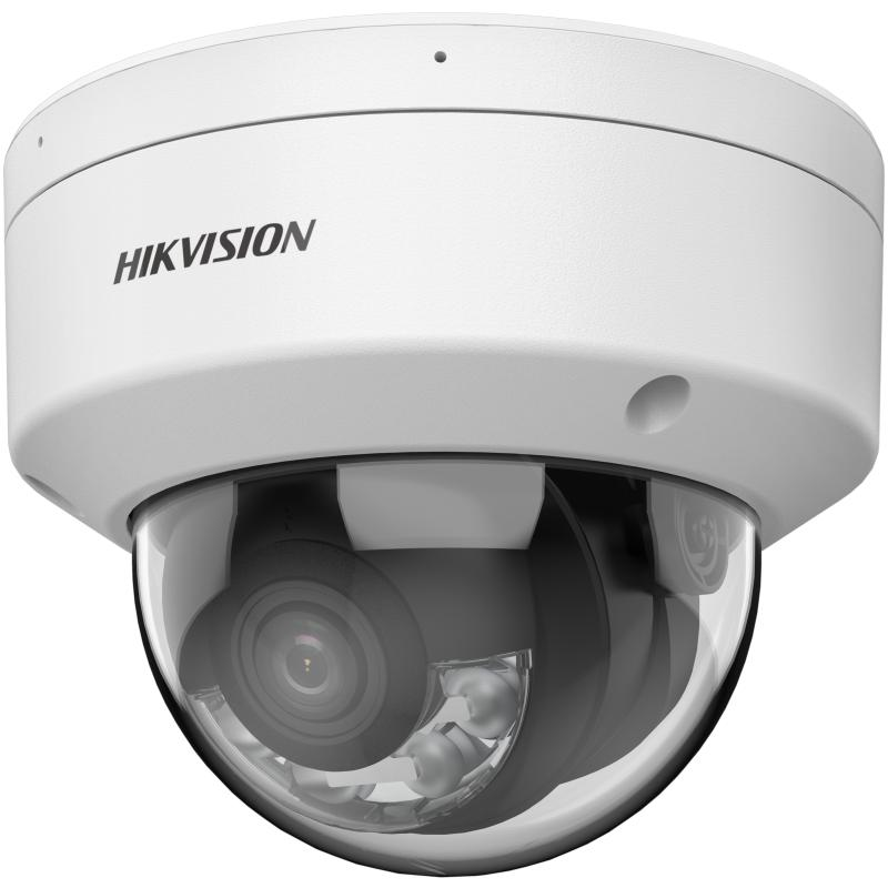 Camera de supraveghere IP Dome 4MP Hikvision DS-2CD2147G2H-LISU(2.8MM) (EF), lentila fixa 2.8mm, iluminare min: Color: 0.0005 Lux @ (F1.0, AGC ON), 0 Lux cu lumina alba: 30m, IR 30m, microfon incorporat, interfata audio: 1/1, alarma: 1/1, slot card de memorie: microSD/microSDHC/microSDXC maxim