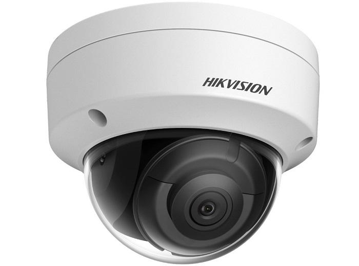 Camera supraveghere Hikvision IP dome DS-2CD2147G2-SU(2.8mm)C, 4MP, ColorVu - imagini color 24/7 (color si pe timp de noapte), filtrarea alarmelor false dupa corpul uman si masini, microfon audio incorporat, senzor 1/1.8" Progressive Scan CMOS, rezolutie 2688 × 1520@30 fps, iluminare 0.0005 Lux @