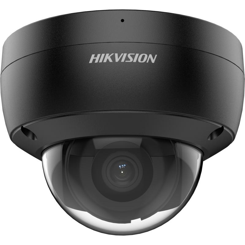 Camera de supraveghere IP Dome 6MP Hikvision DS-2CD2166G2-ISU(2.8MM) (C)/BK, lentila fixa: 2.8mm, iluminare min: Color: 0.003 Lux @ (F1.6, AGC ON),B/W: 0 Lux cu IR 30m, microfon incorporat, interfata audio: 1/1, alarma: 1/1, slot card de memorie: microSD/microSDHC/microSDXC card, up to 512 GB