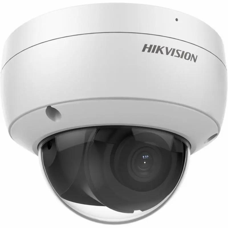 Camera supraveghere Hikvision IP DS-2CD2166G2-ISU(2.8mm)(C) AcuSense Fixed Dome Network Camera 6 MP,1/2.4" Progressive Scan CMOS, 2.8 mm, horizontal FOV 105°, vertical FOV 55°, diagonal FOV 127°; IR Up to 30 m, Wide Dynamic Range (WDR) 120 dB,1 RJ45 10 M/100 M self-adaptive Ethernet port,Power 12