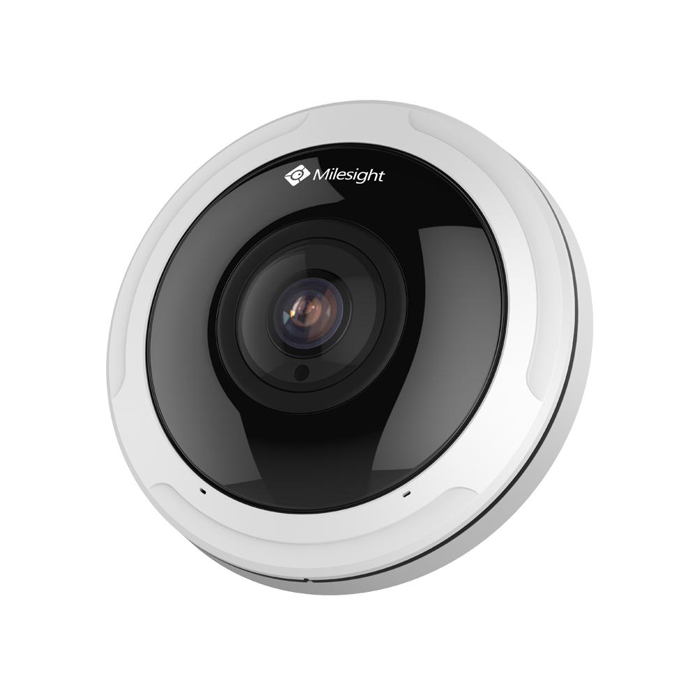 Camera supraveghere Milesight AI 360° Panoramic Fisheye Network Camera MS-C8274-PA  (1.98mm), 12MP, Senzor:1/1.7″ Progressive ScanCMOS; Rezolutie: 4000x3000@60fps; Iluminare Color: 0.008Lux@F1.8 B/W: 0Lux with IR on; Lentila fixa 1.98mm@F2.8; Distanta IR: 15m, 120dB Super WDR; Compresie