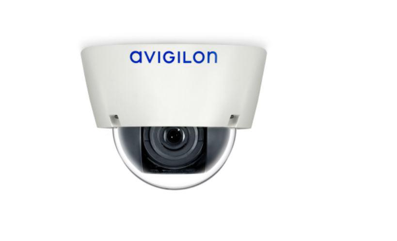 Camera supraveghere Avigilon IP mini dome, seria H4M, 2.0C-H4M-D1-IR, rezolutie 2 MP (1920 x 1080), senzor imagine: 1/2.8" Progressive Scan CMOS, lentila fixa: 2.8mm, distanta IR: 10metri,  iluminare: 0.01 lux in color mode; 0 lux (F/1.2) in monochrome mode, Features: Content adaptive IR technology