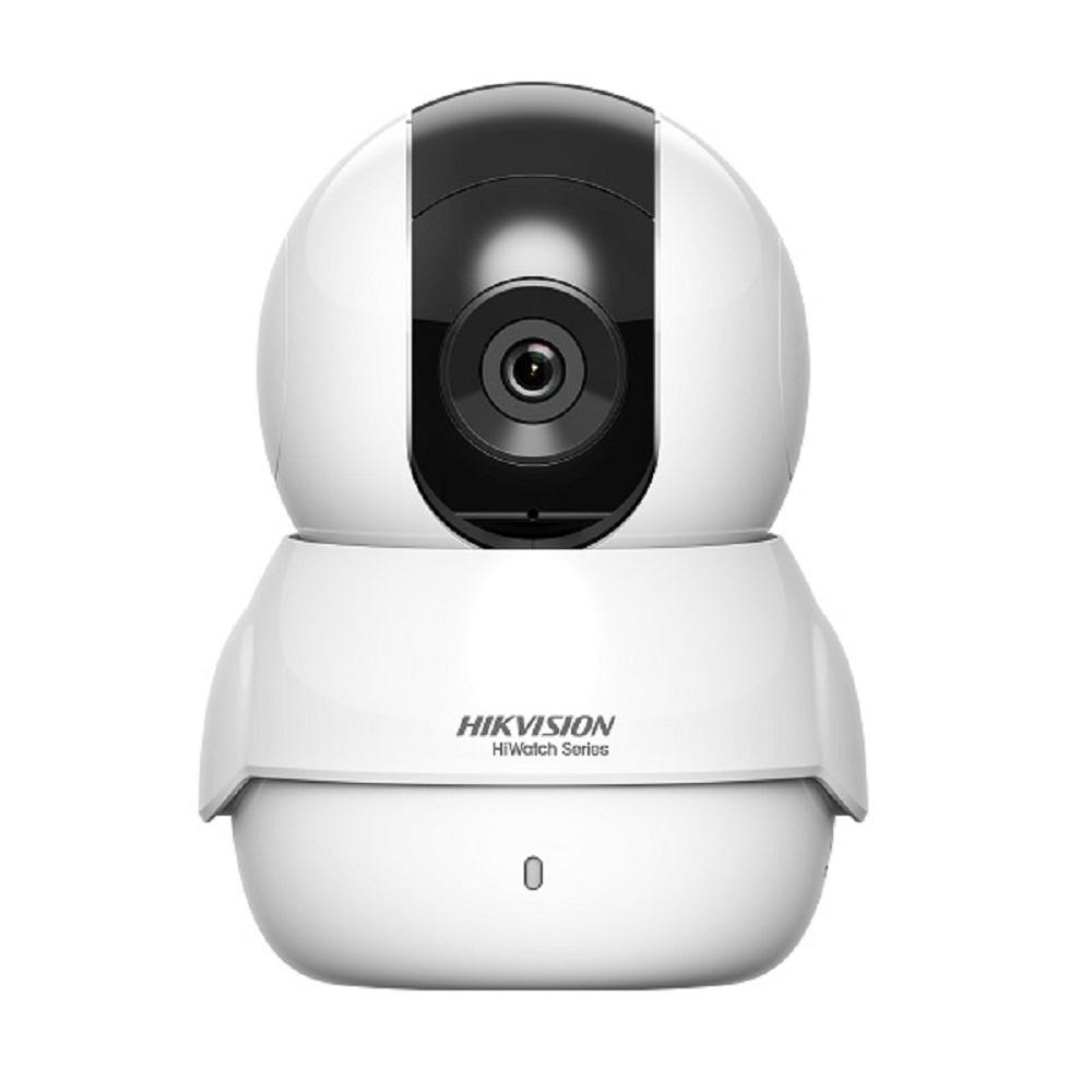 Camera supraveghere Hiwatch mini PT HWC-P120-D/W(2.0MM)(W); 2MP, WIFI 2.4 GHz, distanta 80m, microfon si difuzor incorporat, rezolutie: 1920 × 1080@30fps, iluminare: Color: 0.028 Lux @ (F2.0, AGC ON), 0 Lux with IR, lentila: lentila: 2.0mm, distanta IR: 10m, DWDR/3D DNR/IR cut filter, Pan: 0° la