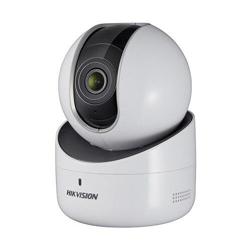 Camera supraveghere Hikvision IP mini PT DS-2CV2Q21FD-IW(2.0mm)W, 2MP, WIFI, senzor: 1/2.7" Progressive Scan CMOS, rezolutie: 1920 × 1080@ 30fps, iluminare: Color: 0.028 Lux @ (F2.0, AGC ON), 0 Lux cu IR, lentila: 2 mm, distanta IR: 10 metri, DWDR/IR Cut Filter/BLC/HLC/3D DNR, slot SD/SDHC/SDXC pana