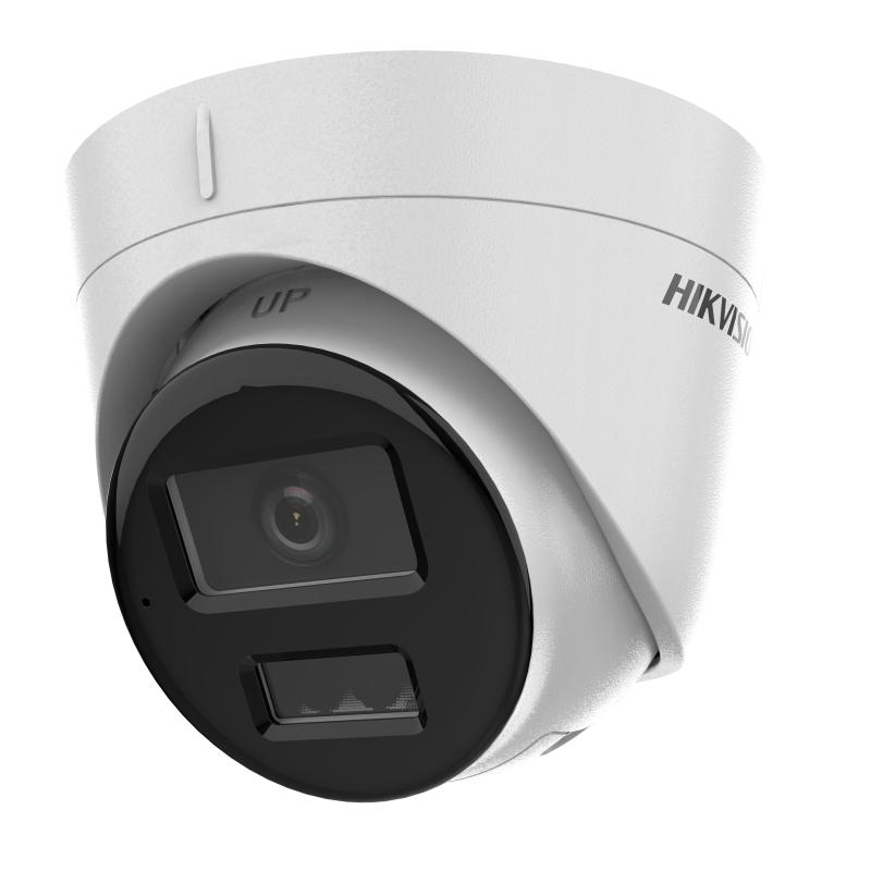 Camera de supraveghere IP Turret 2MP Hikvision DS-2CD1323G2-LIU(2.8MM), lentila fixa 2.8mm, iluminare min: Color: 0.005 Lux @ (F1.6, AGC ON),B/W: 0 Lux cu IR 30m, microfon incorporat, alarma la evenimente: Motion detection (support alarm triggering by specified target types (human and