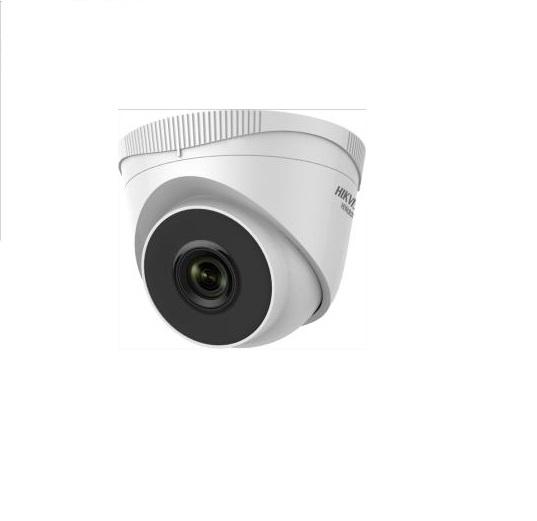 Camera supraveghere Hikvision Hiwatch IP HWI-T221H 2.8mm C , 2 MP Fixed Turret Network, High quality imaging with 2 MP resolution, Efficient H.265+ compression technology, Water and dust resistant (IP67), TEMPERATURA DE FUNCTIONARE :-30 °C to 60 °, dimensiuni : Ø110 mm × 93.2 mm,greutate : 0.32 kg.