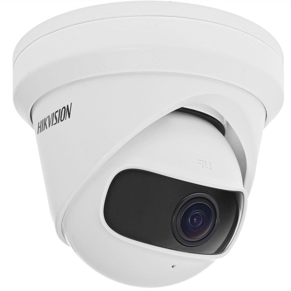 Camera supraveghere Hikvision IP turret DS-2CD2345G0P-I(1.68mm), 4MP, Super wide unghi vizualizare 180 grade, senzor: 1/2.7" Progressive Scan CMOS, rezolutie: 2688 × 1520@25fps, lentila fixa: 1.68 mm, unghi vizualizare: horizontal FOV: 180°, vertical FOV: 101°, diagonal FOV: 180°, distanta IR: 10