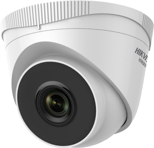 Camera supraveghere Hiwatch IP turret HWI-T240-28(C) 2.8mm C, 4MP, rezolutie: 2560 × 1440@20fps. Iluminare: color: 0.01 Lux @(F1.2, AGC ON), 0.028Lux @ (F2.0, AGC ON), lentila: 2.8mm, distanta IR: 30 m, 120 dB WDR/3D DNR/IR cut filter/BLC, compresie: H.265/H.264, interfata retea: 1 RJ45 10M/100M