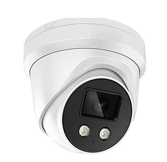 Camera supraveghere Hikvision IP turret DS-2CD2386G2-IU(2.8mm)C, 8MP, Acusens - filtrarea alarmelor false dupa corpul uman si masini, low- light performance powered by DarkFighter, microfon audio incorporat, senzor: 1/1.8" Progressive Scan CMOS, rezolutie: 3840 × 2160@30fps, iluminare: Color: 0.003