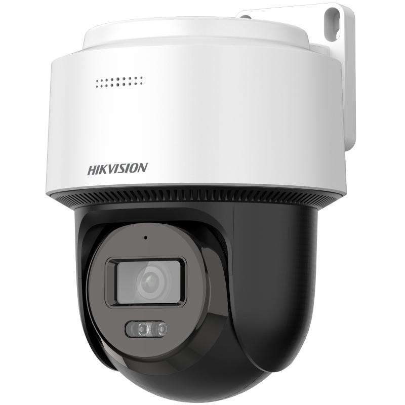 Camera de supraveghere IP PT Hikvision DS-2DE2C400MWG-E(2.8MM), lentila fixa: 2.8mm, iluminare: Color: 0.01 Lux @ (F2.0, AGC ON),B/W: 0.005 Lux @ (F2.0, AGC ON),0 Lux, IR: 30m, lumina alba: 30m, microfon si difuzor incorporat, slot card de memorie: microSD/microSDHC/microSDXC card, up to 512 GB