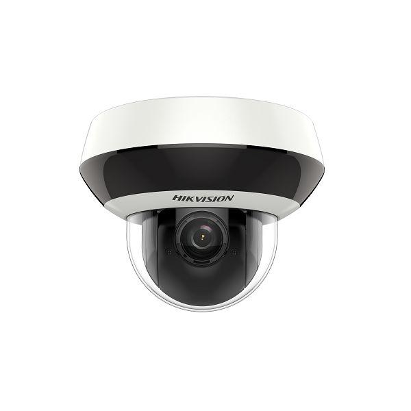 Camera supraveghere Hikvision mini PTZ IP DS-2DE2A204IW-DE3(2.8-12mm) (C); 2MP, Power by dakfighter, microfon audio incorporat, antivandal,1/3" progressive scan CMOS, rezolutie: 1920 × 1080 @ 25FPS, iluminare: Color: 0.005 Lux @(F1.6, AGC ON) B/W: 0.001 Lux @(F1.6, AGC ON) 0 Lux with IR, lentila